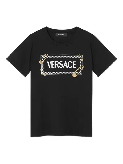 VERSACE LOGO印花短袖T恤