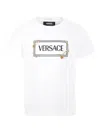Versace Logo-print T-shirt In White