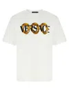 Versace Crew Neck Short Sleeves T-shirt In White