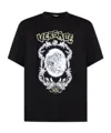 Versace Logo-print T-shirt In Black