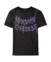 Versace Logo-print T-shirt In Black