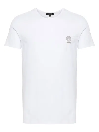 Versace Logo-print T-shirt In White