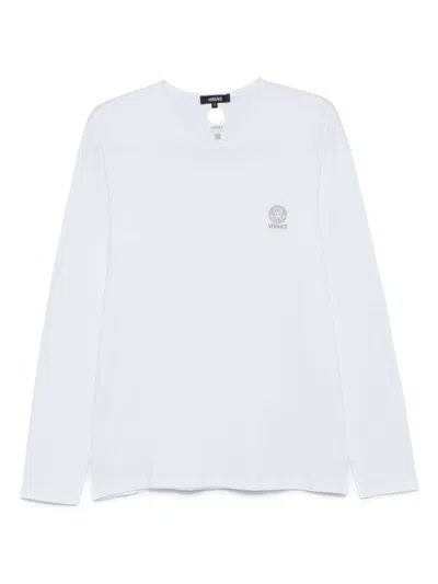 Versace Logo-print T-shirt In White