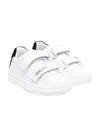 Versace Logo-print Touch-strap Sneakers In White