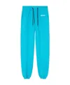Versace Logo-print Track Pants In Blue
