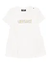 Versace Logo-printed Babywear In White