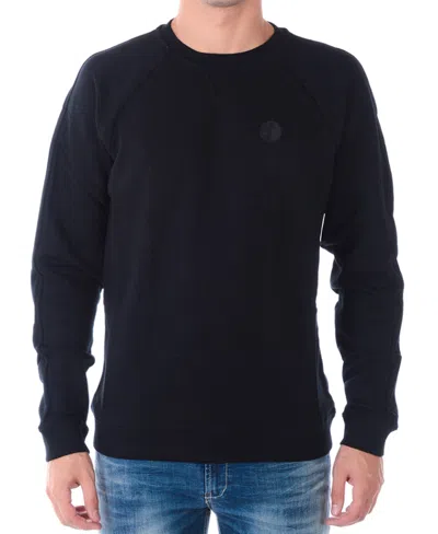 Versace Logo Printed Sweater In Black