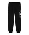 Versace Logo-printed Sweatpants In Black