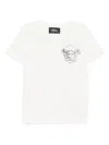 Versace Logo-printed T-shirt In White