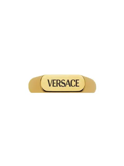 VERSACE VERSACE LOGO RING