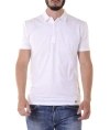 Versace Logo Short-sleeved Polo Shirt In White