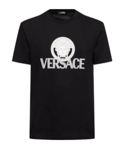 Versace Logo Short-sleeved T-shirt