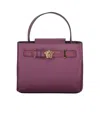 Versace Medusa Head-embellishment Tote Bag In Purple