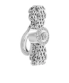 Versace Gianni Ribbon Clip Single Earring