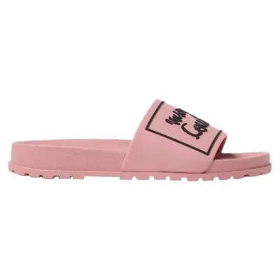 Versace Logo Slide In Pink