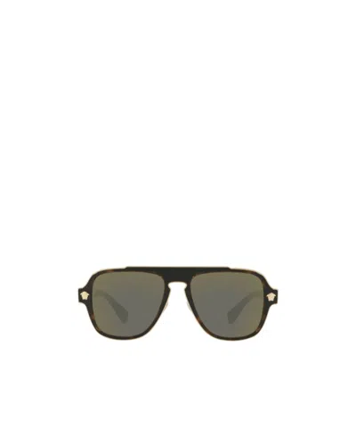 VERSACE LOGO SUNGLASSES