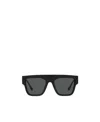 Versace Eyewear Rectangular Frame Sunglasses In Black