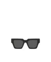 Versace Logo Sunglasses In Gray