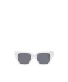 Versace Logo Sunglasses In Gray