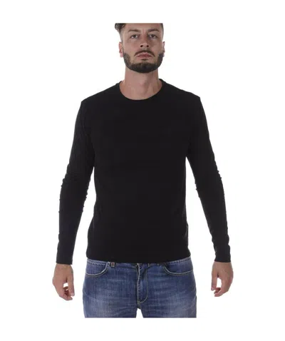 Versace Logo Sweater In Black
