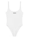 Versace Button-front Cotton Body In White