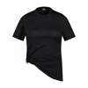 Versace Logo T Shirt In Black