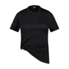 Versace Logo T Shirt In Black