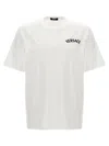 Versace T-shirt With Logo In White