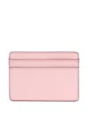 Versace Logo-tag Card Holder In Pink