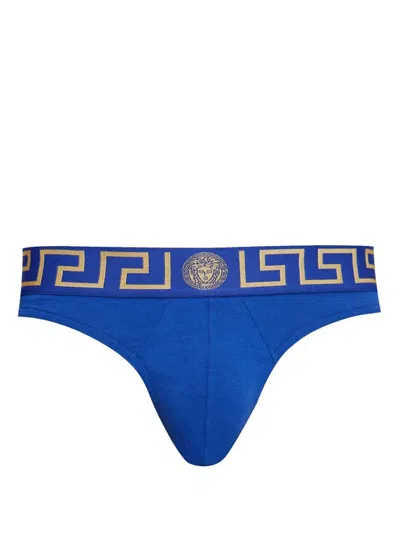 VERSACE LOGO THONG BRIEFS