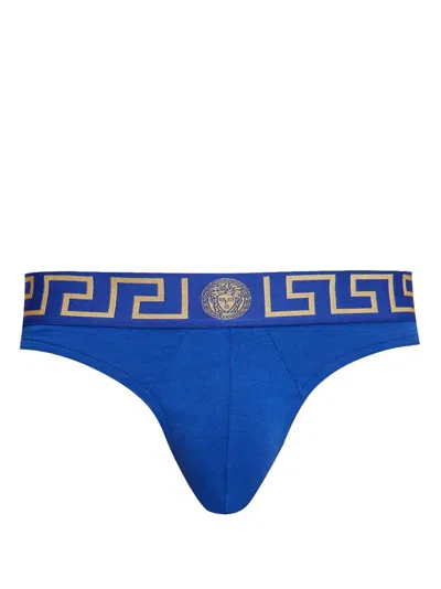 VERSACE LOGO THONG BRIEFS
