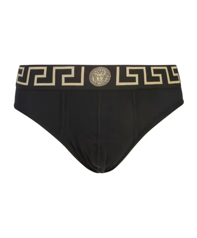 VERSACE VERSACE GRECA MEDUSA HEAD 3-PACK BRIEFS