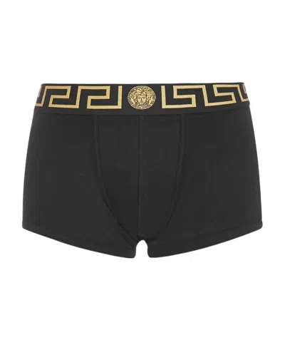 VERSACE VERSACE GRECA BAND THREE-SET TRUNKS