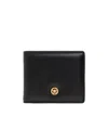 Versace Logo Wallet In Black