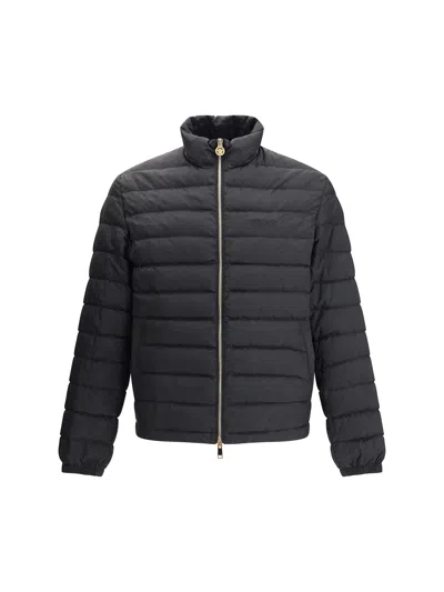 VERSACE LOGOED DOWN JACKET
