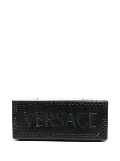 Versace Logomania Brick Candle In Black