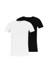 Versace Bio Jersey Bi-pack T-shirt In Multi