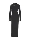 Versace Cutout Hooded Stretch-jersey Maxi Dress