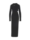 Versace Cutout Hooded Stretch-jersey Maxi Dress