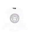 Versace Long Shirt Cotton Shirt In 白色