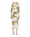 VERSACE LONG SLEEVE DRESS
