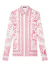 Versace Long-sleeve Shirt In White