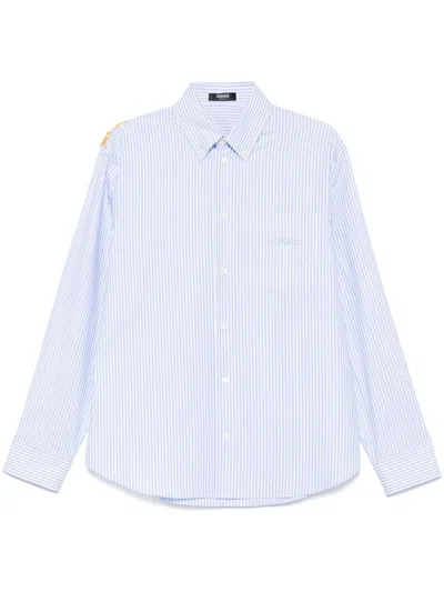 Versace Long-sleeved Shirt In White