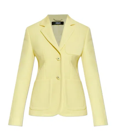 VERSACE VERSACE SINGLE-BREASTED TAILORED BLAZER