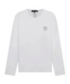Versace White Medusa Long Sleeve T-shirt In White