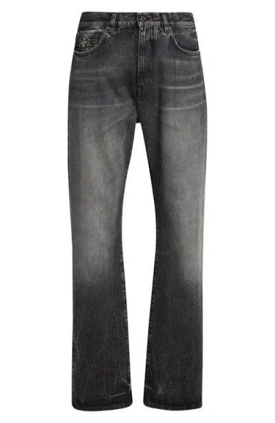 Versace Pant Denim Denim Stone Wash Medium Grey Jeans Grey In Gray