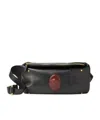 Versace Lou Medium Belt Bag In Black