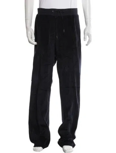 Pre-owned Versace Lounge Bottoms In Black
