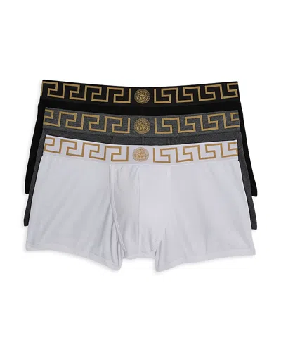 VERSACE LOW RISE BOXER BRIEFS, PACK OF 3