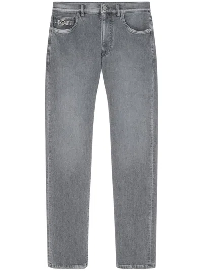 Versace Pant Denim Denim Black Wash S. Stone Wash Gray